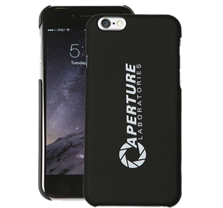 File:Merch Aperture Cell Phone Case (White on Black).png