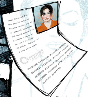 File:Lab Rat - A Page From Chell's File.png
