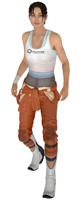 File:Chell.png - Portal Wiki