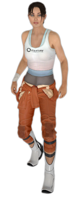 File:Chell.png - Portal Wiki