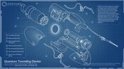 Blueprint of the Aperture Science Handheld Portal Device