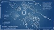 Another blueprint of the Aperture Science Handheld Portal Device