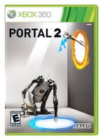 Design conceitual da arte da caixa de Portal 2