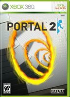 Portal 2 concept box art design