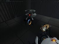 A screenshot of an unidentified turret variety