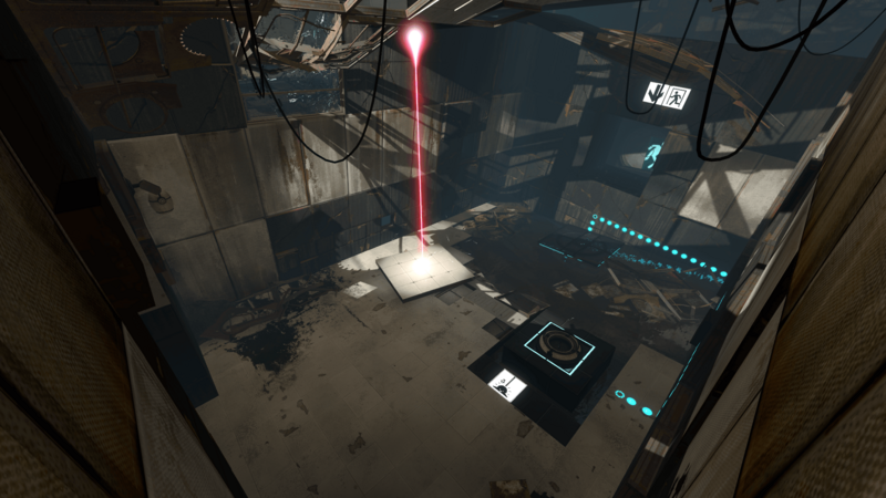 File:Portal 2 Chapter 2 Test Chamber 1 Overview Laser.png