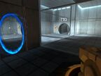 The decayed Test Chamber 01 in Portal 2